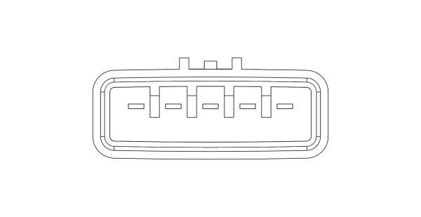 Débitmètre de masse d'air NGK 92710